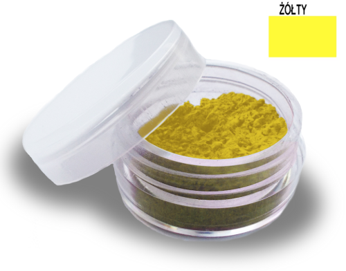 Barwnik do pelletu, zanęt, ciast i kulek proteinowych / Żółty / proszek / bardzo wydajny  - 15 kg pelletu / *BS-Z* sklep wędkarski makarfish