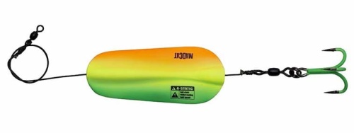 Wahadłówka sumowa Madcat A-Static Inline Spoon / Firetiger / 125 g / *56833* sklep wędkarski makarfish 4