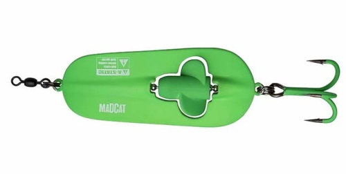 Wahadłówka sumowa Madcat A-Static Rattlin Spoon / Green / 110 g / *60050* sklep wędkarski makarfish 1