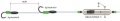 Zestaw sumowy Madcat Adjusta / Profi River Rig "Worm &amp; Squid " / Small / *55989* sklep wędkarski makarfish 1