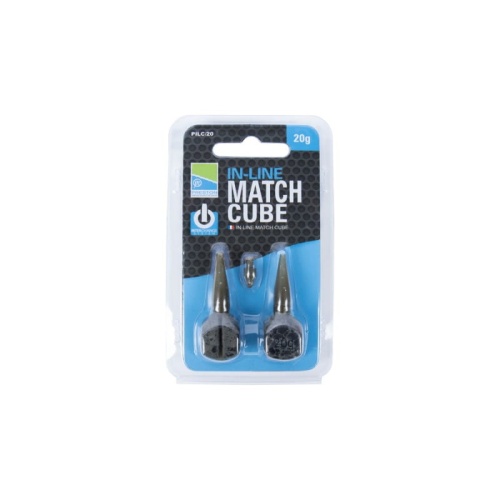 Ciężarki Preston ICS In-Line Match Cube / 45 g / 2 szt / *P0040026* sklep wędkarski makarfish 1