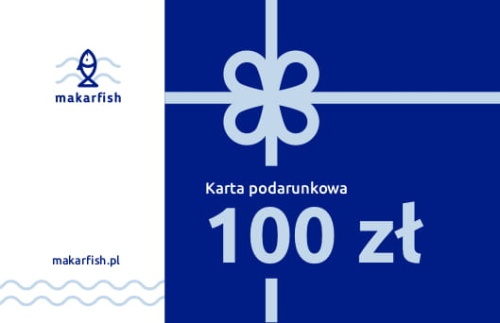 Karta Podarunkowa Makarfish - 100 zł 