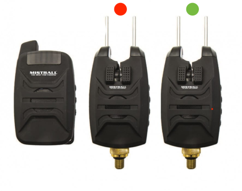 Centralka + Sygnalizatory Mistrall PRS / 2 + 1 / *AM-6008583* sklep wędkarski makarfish 1