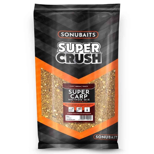 Zanęta Sonubaits Supercrush / Super Carp Method Mix / 2 kg / *S0770012* sklep wędkarski makarfish