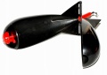 Rakieta zanętowa / Duża / Czarna / ↔︎ 18 cm / ∅ 6,5 cm / *MAK20525* sklep wędkarski makarfish 1