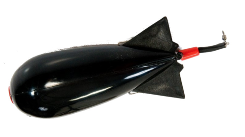 Rakieta zanętowa / Duża / Czarna / ↔︎ 18 cm / ∅ 6,5 cm / *MAK20525* sklep wędkarski makarfish 2