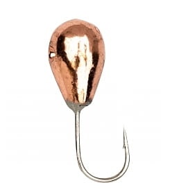 Mormyszka wolframowa Jaxon Kropla PA / 0,15 g / Miedziana / 0,85 cm / *MW-PA020C* sklep wędkarski makarfish