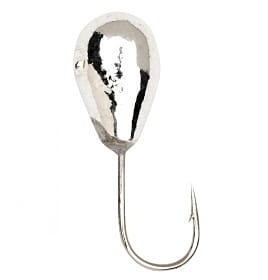 Mormyszka wolframowa Jaxon Kropla PA / 0,15 g / Srebrna / 0,85 cm / *MW-PA020S* sklep wędkarski makarfish