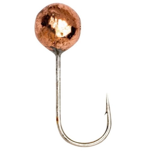 Mormyszka wolframowa Jaxon Kulka PB / 0,30 g / Miedziany / 1,00 cm / *MW-PB030C* sklep wędkarski makarfish