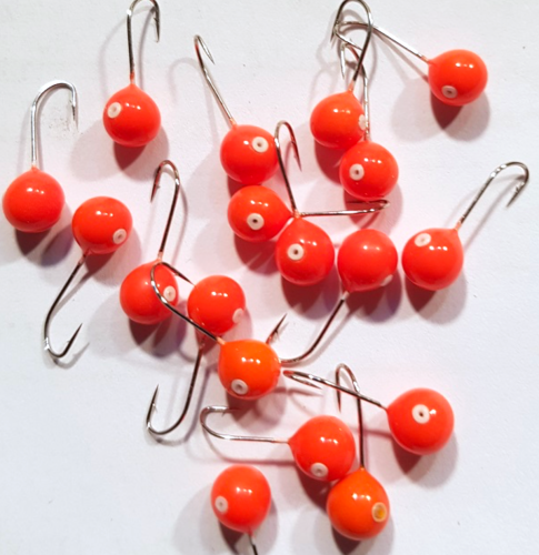 Mormyszka wolframowa Nysztal M23 / 0,25 g / Czerwona / 1,15 cm / *M23-3,0* sklep wędkarski makarfish