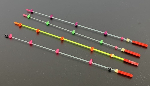Szczytówka z włókna szklanego do wędki podlodowej - Bałałajki Nysztal / 20 cm / Średnia / *DA20-S* sklep wędkarski makarfish 1