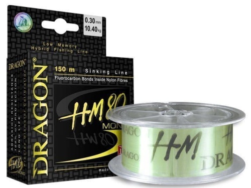 Żyłka Dragon HM80 / ∅ 0,283 mm / 9,10 kg / 150 m / *30-00-028* sklep wędkarski makarfish