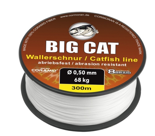 Plecionka sumowa Cormoran Big Cat Catfish Line / 0,50 mm / 68 kg / 300 m /  *78-03051* sklep wędkarski makarfish