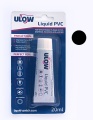 Łatka w płynie Ulow Liquid PVC / Czarny / 20 ml / pontony, wodery, neopreny / *ULCZ* sklep wędkarski makarfish 1