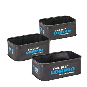 Zestaw pojemników do zanęty Lorpio EVA / 2 l + 3 l + 4l / *74-100-048*