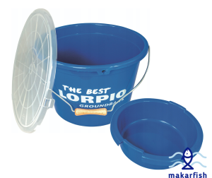 Wiadro z miską i pokrywką Lorpio Premium / wiadro 18 litrów / *88-052-118*