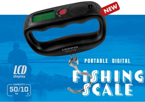 Waga elektroniczna Lorpio przenośna / do 50 kg / *73-300-011* sklep wędkarski makarfish