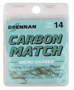 Haczyki Drennan Carbon Match / no 16 / brązowy / *69-002-016*