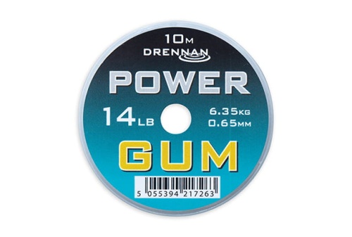 Amortyzator Drennan Power Gum / 0,65 mm / Przezroczysty / *69-461-002*  sklep wędkarski makarfish 1
