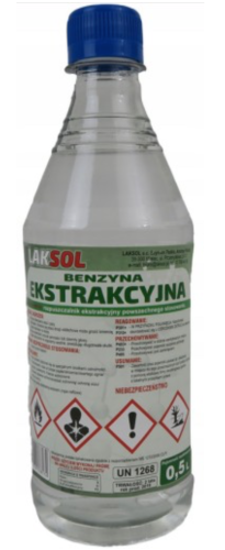 Benzyna Ekstrakcyjna bezwonna do serwisowania kołowrotków / 500 ml / MAK21271*sklep wędkarski makarfish