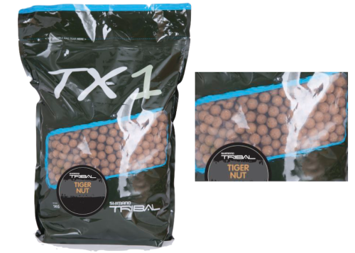 Kulki proteinowe Shimano TX1 / Tiger Nut / ∅ 20 mm / 500 g / *TX1TNB205000-500* sklep wędkarski makarfish 1