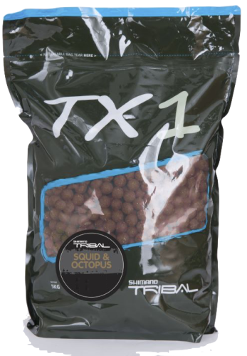 Kulki proteinowe Shimano TX1 / Squid &amp; Octopus / ∅ 15 mm / 5 kg / *TX1SOB155000* sklep wędkarski makarfish 1