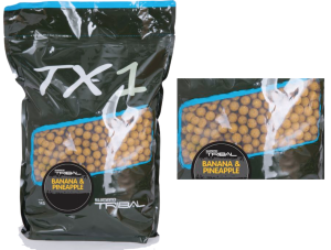 Kulki proteinowe Shimano TX1 / Banana & Pineapple / ∅ 20 mm / 500 g / *TX1BPB205000-500*