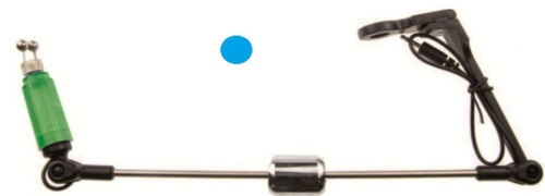 Sygnalizator brań, Swinger Mistrall / Podświetlany LED / Niebieski / *AM-6008297-B* sklep wędkarski Makarfish