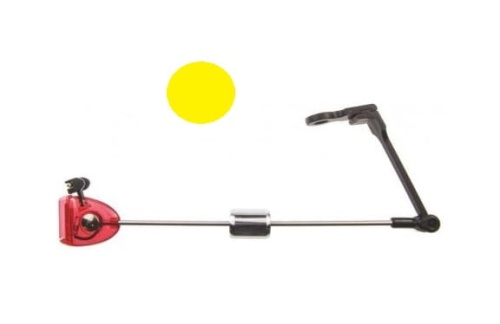 Sygnalizator brań, Swinger Mistrall z zapadką / Żółty / *AM-6008580-Y* sklep wędkarski Makarfish