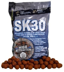 Kulki proteinowe Star Baits / SK30 / ∅ 14 mm / 1 kg / *25562*