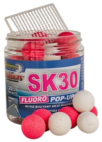 Kulki proteinowe Star Baits Fluo Pop Up / SK30 / ∅ 20 mm / 80 g / *31056* sklep wędkarski makarfish 1