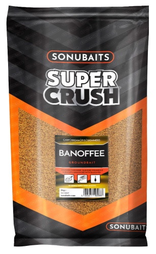 Zanęta Sonubaits Supercrush / Banoffee / 2 kg / *S0770037* sklep wędkarski makarfish