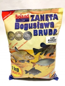 Zanęta Popularna Boland / Lin & Karaś - Zielony Marcepan /  3 kg  / *ZA-PO327*