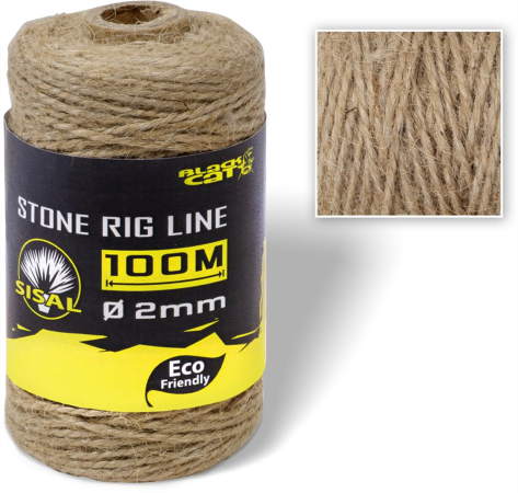 Lina do zrywki  Black Cat Stone Rig Line / 100 m / 2 mm / *2358200* sklep wędkarski makarfish