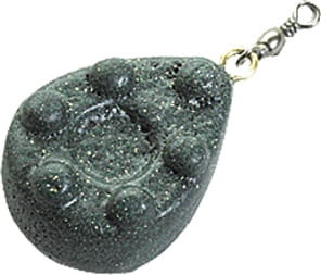 Ciężarek karpiowy Jaxon Z Kolcami krętlik 120g zielony