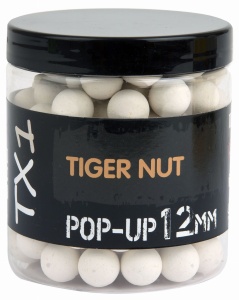Kulki proteinowe Shimano TX1 Pop-Up Fluoro / Tiger Nut / ∅ 12 mm / 100 g / *TX1TNPU12100*