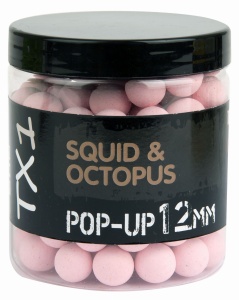 Kulki proteinowe Shimano TX1 Pop-Up Washed Out / Squid & Octopus / ∅ 12 mm / 100 g / *TX1SOPU12100* 