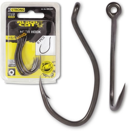 Haki sumowe Black Cat Mega DG / No 6/0 / 6 szt / *4555600* sklep wędkarski makarfish 1