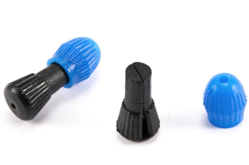 Stopery sumowe zaciskowe Makarfish Stoppers / XL / 10 szt / Niebiesko-Czarne / *MAK22103* sklep wędkarski makarfish 1