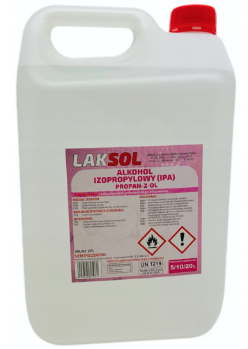 Alkohol Izopropylowy do serwisowania kołowrotków / 5 litrów / MAK21270* sklep wędkarski makarfish
