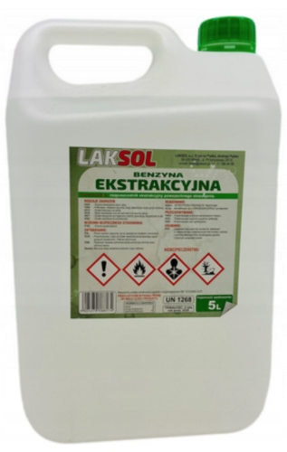 Benzyna Ekstrakcyjna bezwonna do serwisowania kołowrotków / 5 litrów / MAK22179* sklep wędkarski makarfish