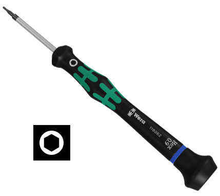 Śrubokręt, wkrętak Wera / 2054 Imbusowy  / HEX 2,5 x 60 / *05118070001* sklep wędkarski makarfish 1