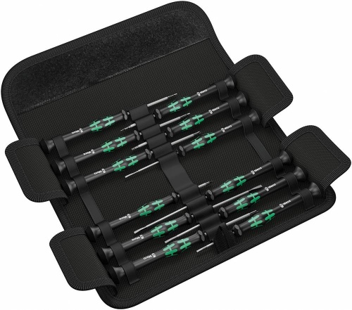 Zestaw śrubokrętów, wkrętaków Wera Kratform Micro-Set1/2 SB / 12 szt + Pokrowiec / *05073675001*  sklep wędkarski makarfish 1