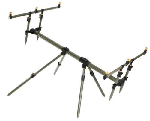 Stojak karpiowy, Rod Pod Mikado Threeliner / na 3 wędki / *AMP03-123-3* sklep wędkarski makarfish 1