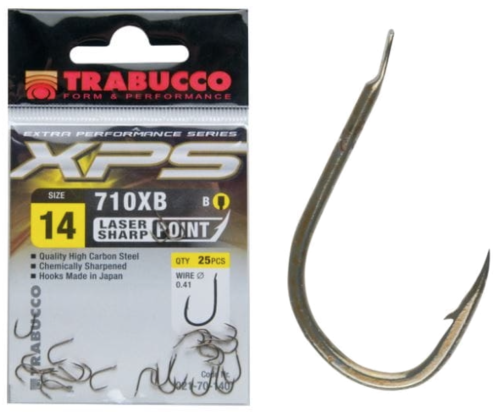 Haczyki Trabucco XPS / 710 XB / No 18 / 25 szt / łopatka / *021-70-180* sklep wędkarski makarfish 1