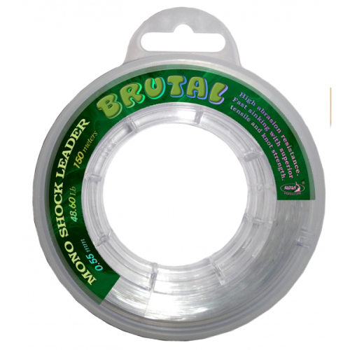 Żyłka, materiał strzałowy Katran Mono Shock Leader Brutal / 0,55 mm / 20,06 kg / 150 m / *208164* sklep wędkarski makarfish