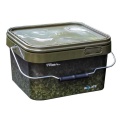 Wiadro z pokrywą Shimano Tribal Sync Gear / 5 litrów / Kwadrat / *SHTSC35* sklep wędkarski makarfish 1