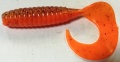 Twister Relax pomarańczowa  przeźroczysta z czerwonym brokatem  9 cm  sklep wędkarski makarfish 2.jpg