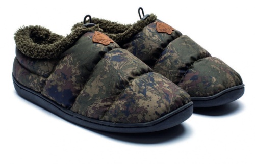 Buty Nash Camo Deluxe Bivvy Slippers / roz. 42 / *C5429* sklep wędkarski makarfish 1