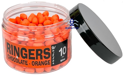 Kulki proteinowe Ringers Wafter / Chocolate Orange Slim / Poduszki - 10 mm / 150 ml / *PRNG87* sklep wędkarski makarfish